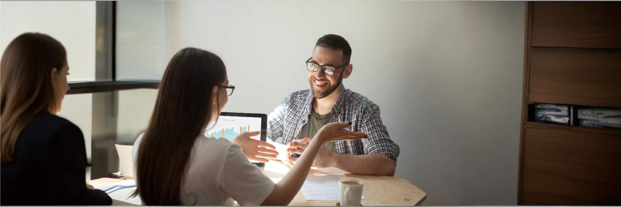 contador usando de estratégias para reter clientes